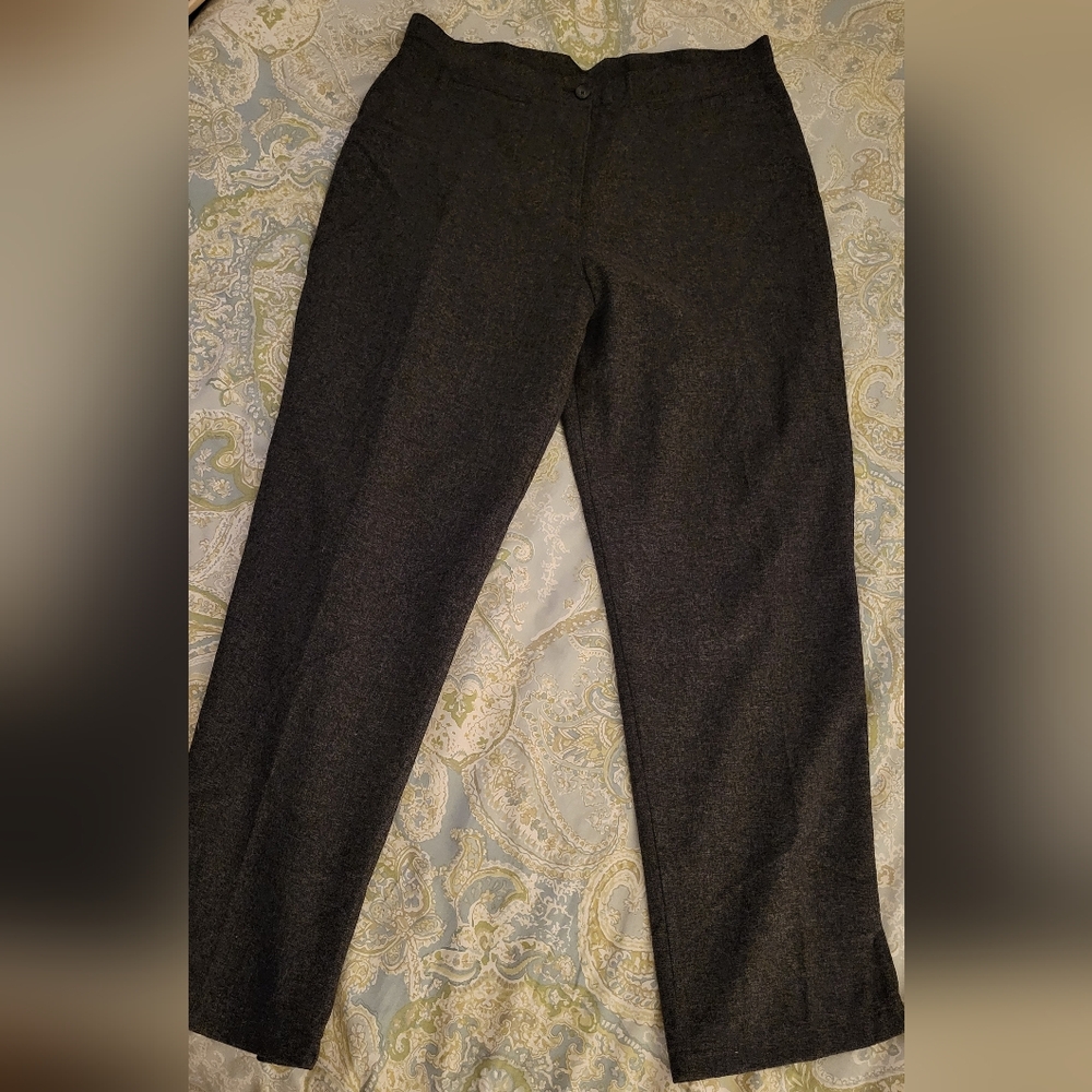 WOOLRICH CHARCOAL FLANNEL PANTS - Picture 3 of 9